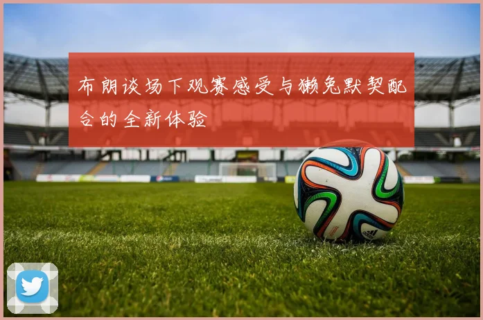布朗谈场下观赛感受与獭兔默契配合的全新体验